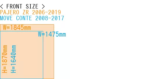 #PAJERO ZR 2006-2019 + MOVE CONTE 2008-2017